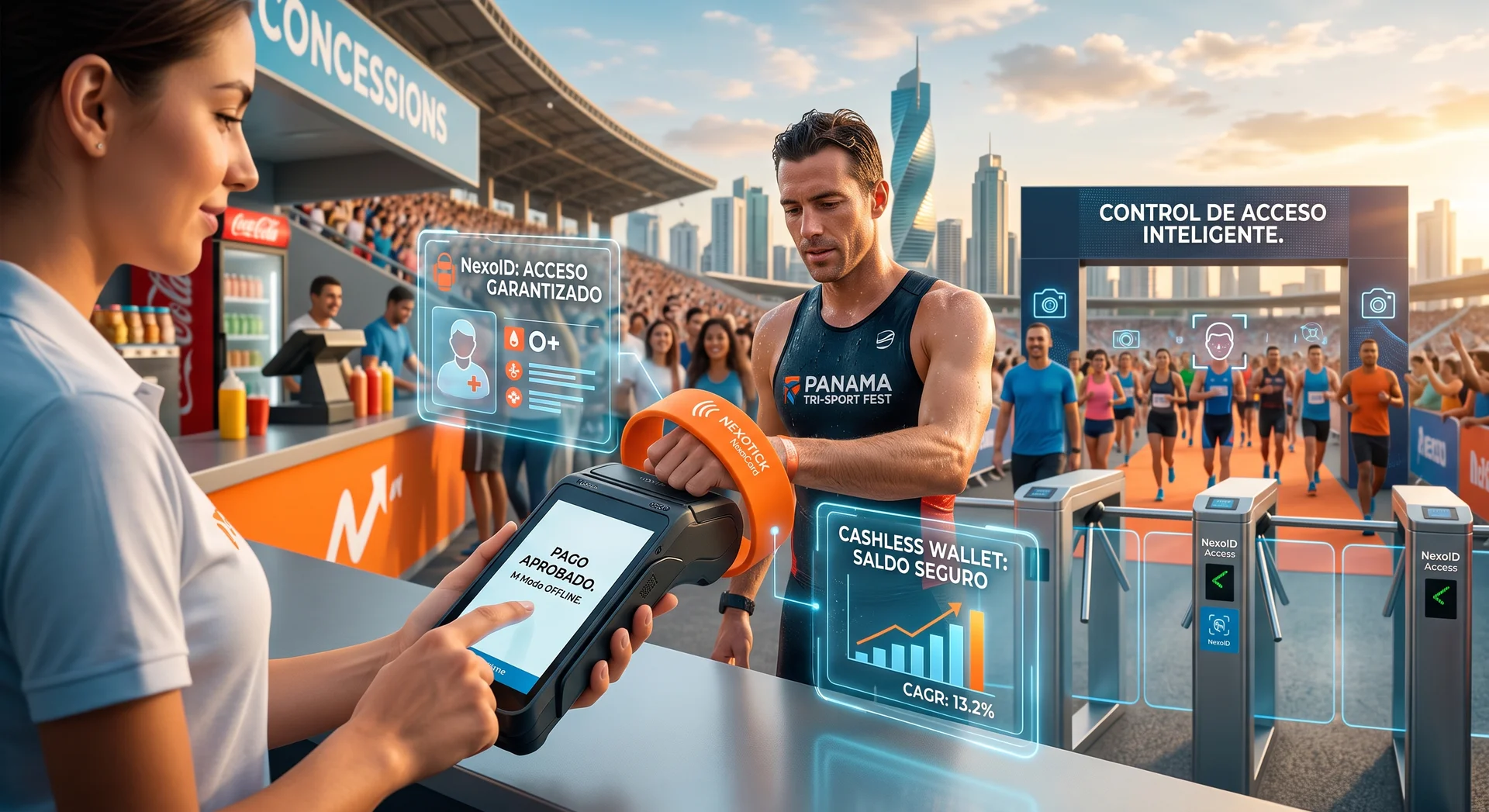 Revoluciona la Gestión de Eventos Deportivos con Tecnología Cashless en Latinoamérica