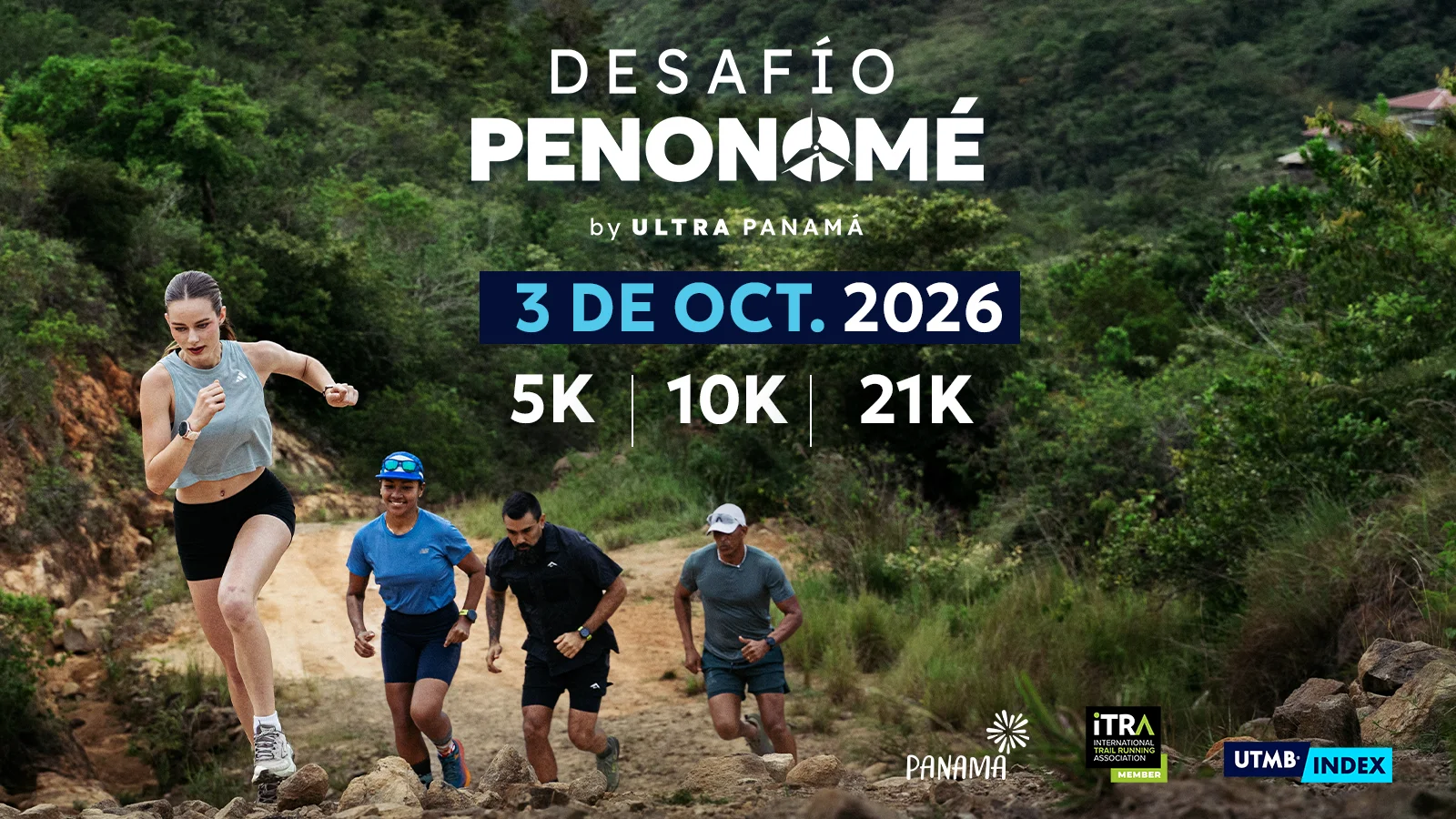 Banner oficial de Desafío Penonomé by Ultra Panamá Trail Series 2026
